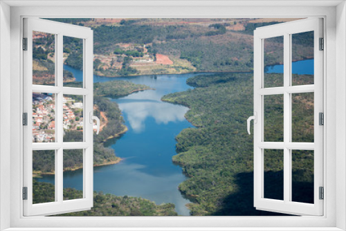 Fototapeta Naklejka Na Ścianę Okno 3D - Huge lake in Ouro Branco - Minas Gerais, Brasil 