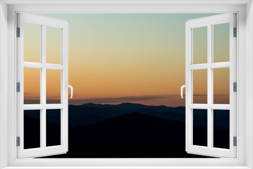Fototapeta Naklejka Na Ścianę Okno 3D - Blue Ridge mountains