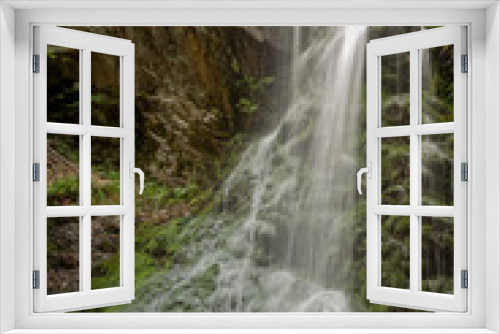 Fototapeta Naklejka Na Ścianę Okno 3D - Fahler Wasserfall