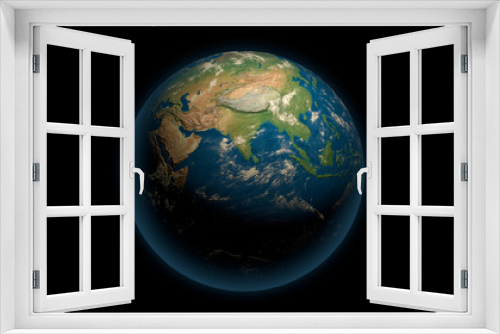 Fototapeta Naklejka Na Ścianę Okno 3D - India from Space