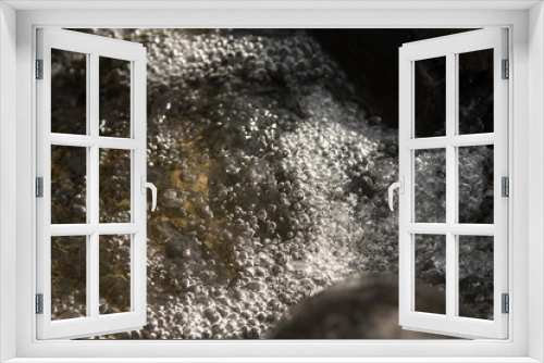 Fototapeta Naklejka Na Ścianę Okno 3D - close up of water