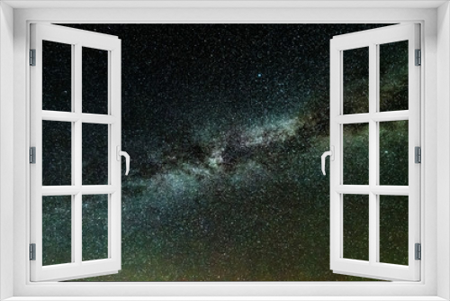 Fototapeta Naklejka Na Ścianę Okno 3D - Blick auf die Milchstraße 