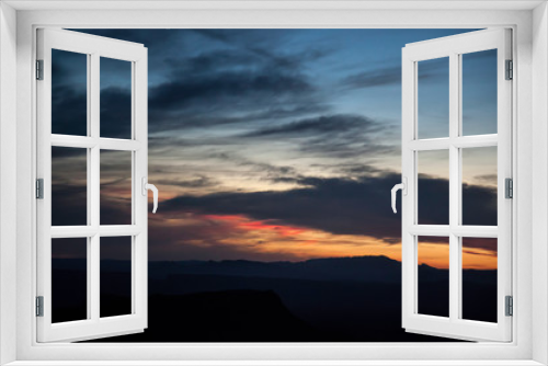 Fototapeta Naklejka Na Ścianę Okno 3D - Beautiful Sunset in Big Bend National Park