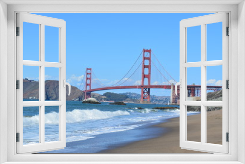 Fototapeta Naklejka Na Ścianę Okno 3D - Golden Gate Bridge - San Francisco - USA - Kalifornien