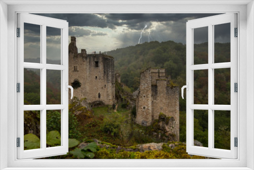 Fototapeta Naklejka Na Ścianę Okno 3D - Die Tours de Merle im Corréze in Frankreich