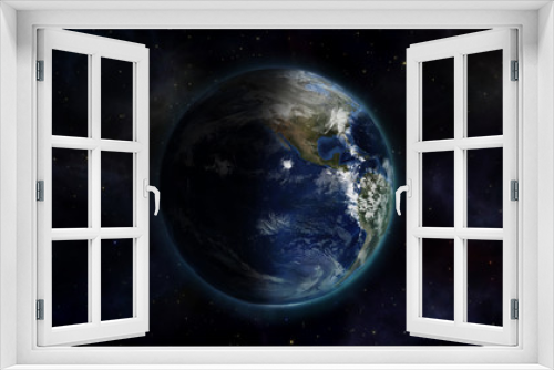 Fototapeta Naklejka Na Ścianę Okno 3D - Illustrated image of the world