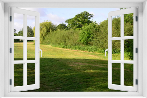 Fototapeta Naklejka Na Ścianę Okno 3D - A field and a Meadow in Horley, Surrey, UK.