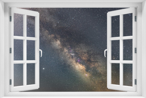 Fototapeta Naklejka Na Ścianę Okno 3D - Milky way