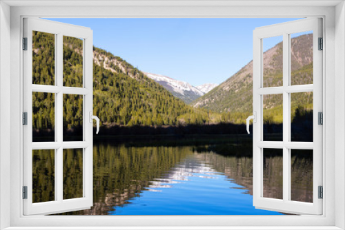 Fototapeta Naklejka Na Ścianę Okno 3D - Cottonwood Lake Colorado