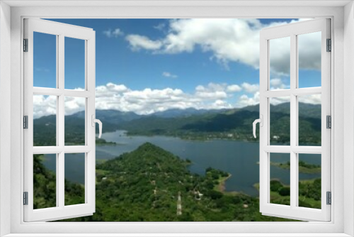 Fototapeta Naklejka Na Ścianę Okno 3D - Lake views