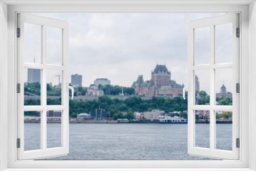 Fototapeta Naklejka Na Ścianę Okno 3D - Wide Panorama of Quebec City