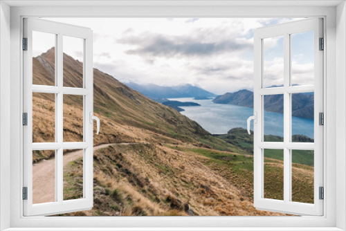 Fototapeta Naklejka Na Ścianę Okno 3D - Roy's Peak, Wanaka, New Zealand