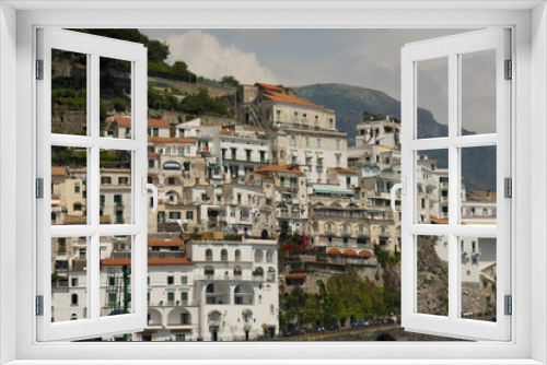 Fototapeta Naklejka Na Ścianę Okno 3D - Amalfi, costiera Amalfitana
