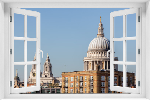 Fototapeta Naklejka Na Ścianę Okno 3D - St Paul's Cathedral in London