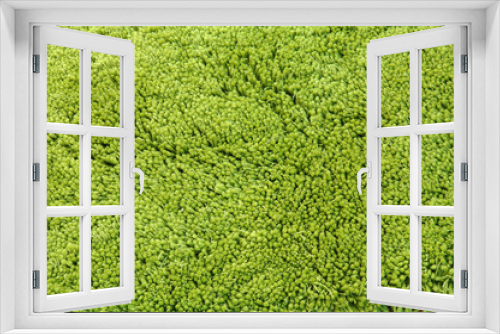 Fototapeta Naklejka Na Ścianę Okno 3D - grass carpet texture. green background