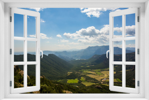 Fototapeta Naklejka Na Ścianę Okno 3D - Spring in Tremp, Lleida, Pyrenees, Spain