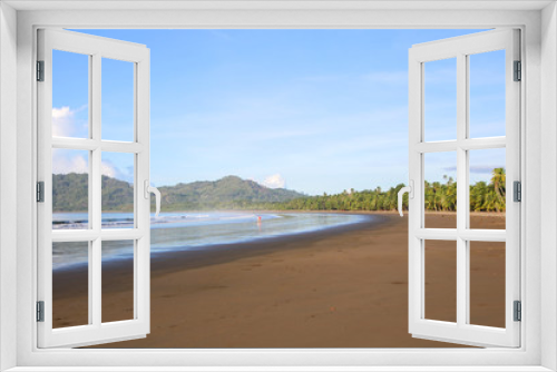 Fototapeta Naklejka Na Ścianę Okno 3D - Paradise tropical beach in Tambor, Costa Rica
