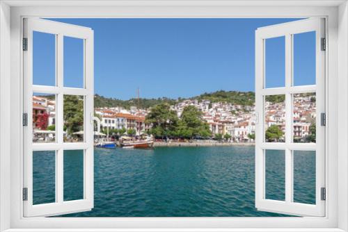 Fototapeta Naklejka Na Ścianę Okno 3D - Skopelos at the Sporades