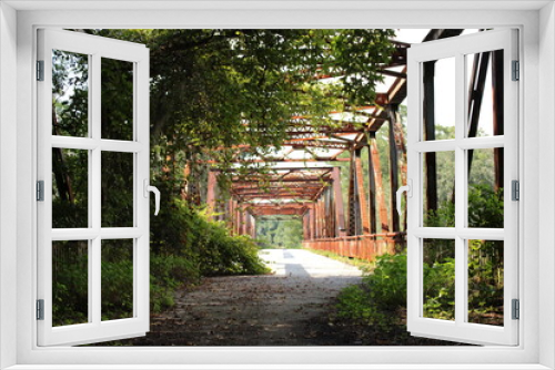 Fototapeta Naklejka Na Ścianę Okno 3D - Natures Bridge