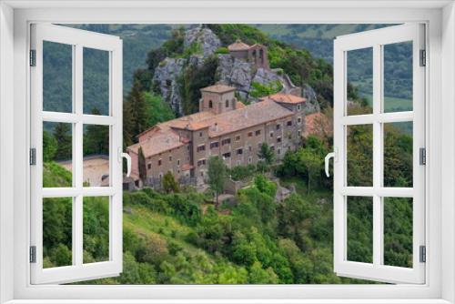 Fototapeta Naklejka Na Ścianę Okno 3D - Vista del Monastero della Mentorella