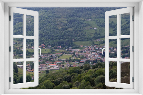 Fototapeta Naklejka Na Ścianę Okno 3D - Village de Bussang dans les Vosges