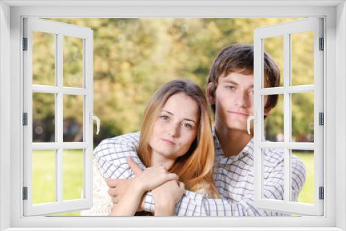 Young couple outdoors