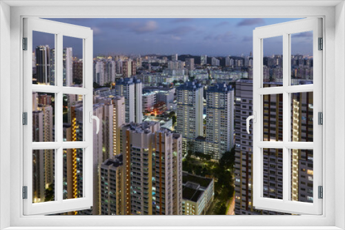 Fototapeta Naklejka Na Ścianę Okno 3D - Apartments