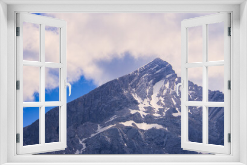 Fototapeta Naklejka Na Ścianę Okno 3D - Alpenspitze