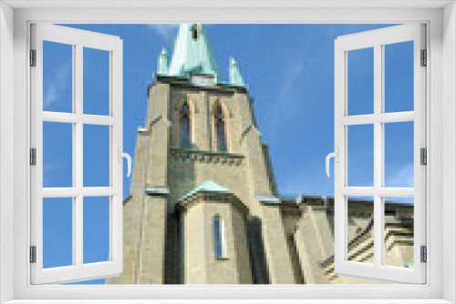 Fototapeta Naklejka Na Ścianę Okno 3D - Bell Tower in Goteborg (Sweden)