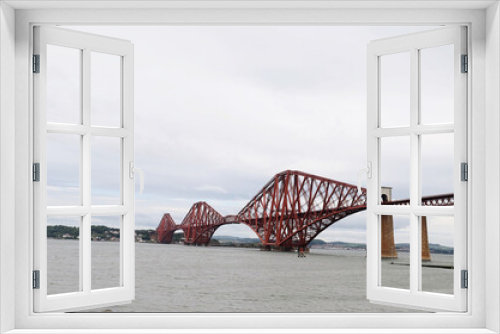 Fototapeta Naklejka Na Ścianę Okno 3D - Forth Bridge