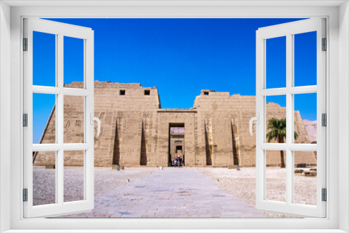 Fototapeta Naklejka Na Ścianę Okno 3D - Ancient Karnak temple, UNESCO World Heritage site, Luxor, Egypt.