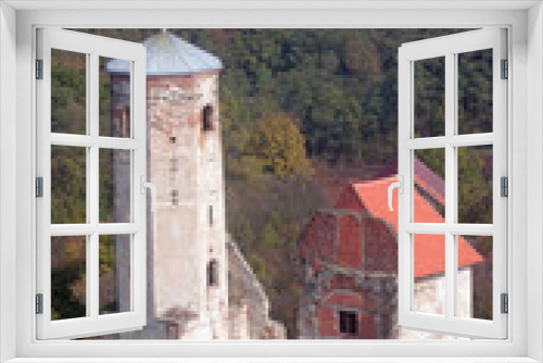 Fototapeta Naklejka Na Ścianę Okno 3D - Ruins of the medieval church of St. Martin in Martin Breg, Dugo Selo, Croatia