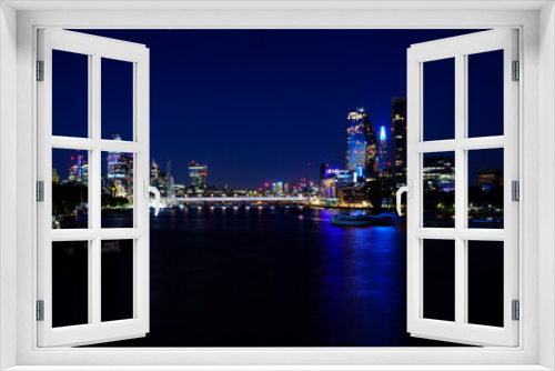 Fototapeta Naklejka Na Ścianę Okno 3D - London Skyline