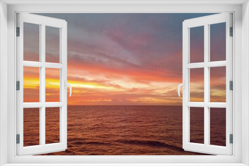Fototapeta Naklejka Na Ścianę Okno 3D - Beautiful evening