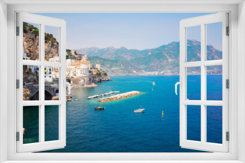 Fototapeta Naklejka Na Ścianę Okno 3D - Amalfi coast, Italy