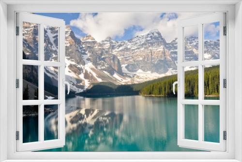 Fototapeta Naklejka Na Ścianę Okno 3D - Moraine Lake, Rocky Mountains, Canada