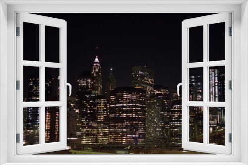 Fototapeta Naklejka Na Ścianę Okno 3D - New York City