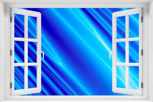 Fototapeta Naklejka Na Ścianę Okno 3D - Blue futuristic and tech background, modern, contemporary wallpaper