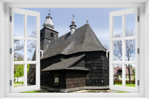 Fototapeta Naklejka Na Ścianę Okno 3D - Kościół w miejscowości Średnia Wieś