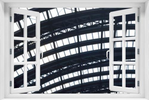 Fototapeta Naklejka Na Ścianę Okno 3D - abstract black background