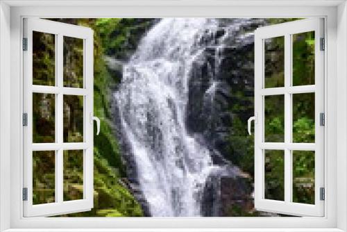 Fototapeta Naklejka Na Ścianę Okno 3D - Wodospad Kamieńczyka w Karkonoszach. Karkonoski Park Narodowy