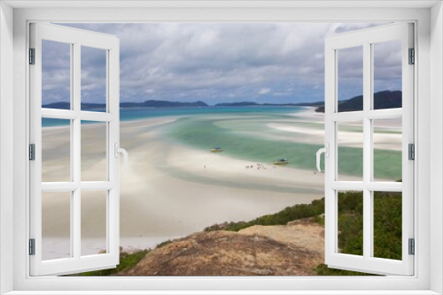 Fototapeta Naklejka Na Ścianę Okno 3D - tropical beach in Australia, Whitsundays 