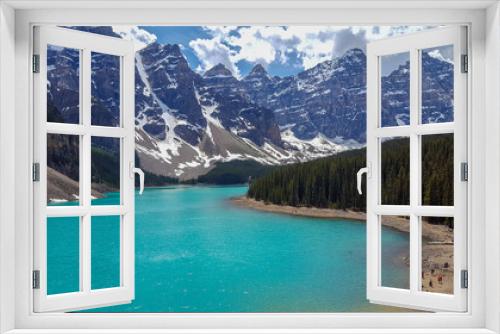 Fototapeta Naklejka Na Ścianę Okno 3D - Lake Louise, one of the world's top ten scenic spots