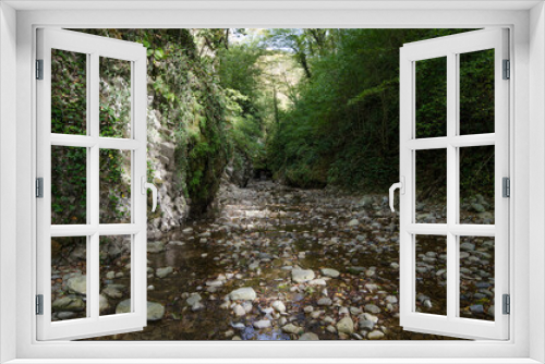Fototapeta Naklejka Na Ścianę Okno 3D - Gorge Mamed gap