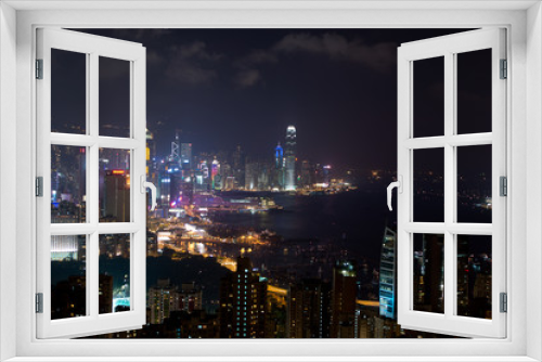 Fototapeta Naklejka Na Ścianę Okno 3D - Hong Kong Harbour