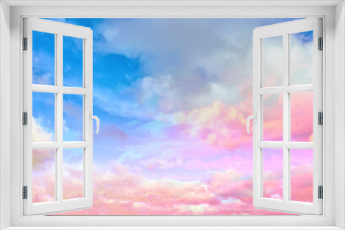 clouds watercolor tint, pink clouds gradient background sky, atmosphere air freedom