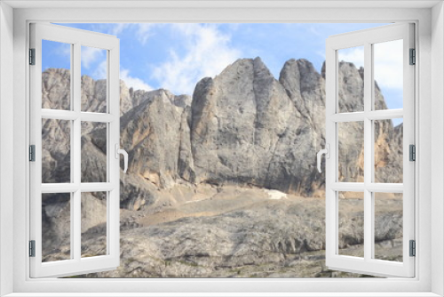 Fototapeta Naklejka Na Ścianę Okno 3D - Marmolada, il ghiacciaio