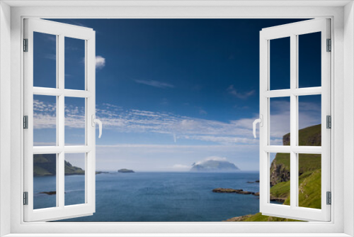 Fototapeta Naklejka Na Ścianę Okno 3D - Färöer - Inseln im Nordatlantik