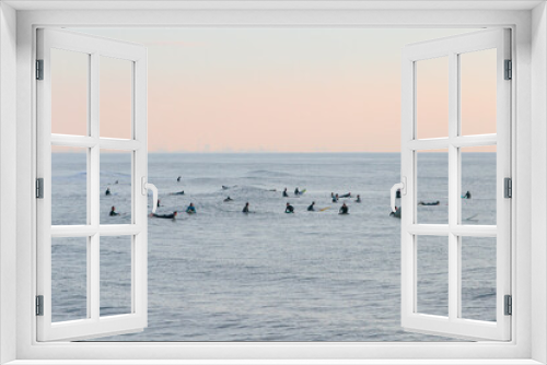 Fototapeta Naklejka Na Ścianę Okno 3D - on a calm ocean