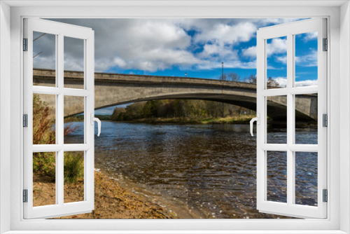 Fototapeta Naklejka Na Ścianę Okno 3D - Aboyne Bridge